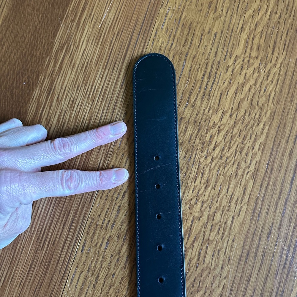 Gucci Web Belt with silver G buckle - Picture 4 of 5